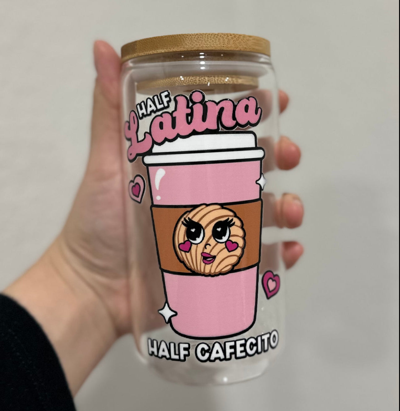 Half Latina Half Cafecito Cup